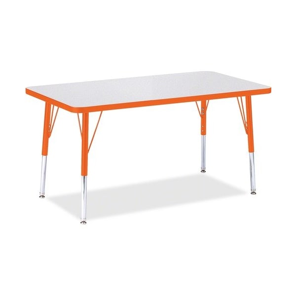 Jonti-Craft TABLE, RECTANGLE, 24X36, GY/OE JNT6478JCE114 - main